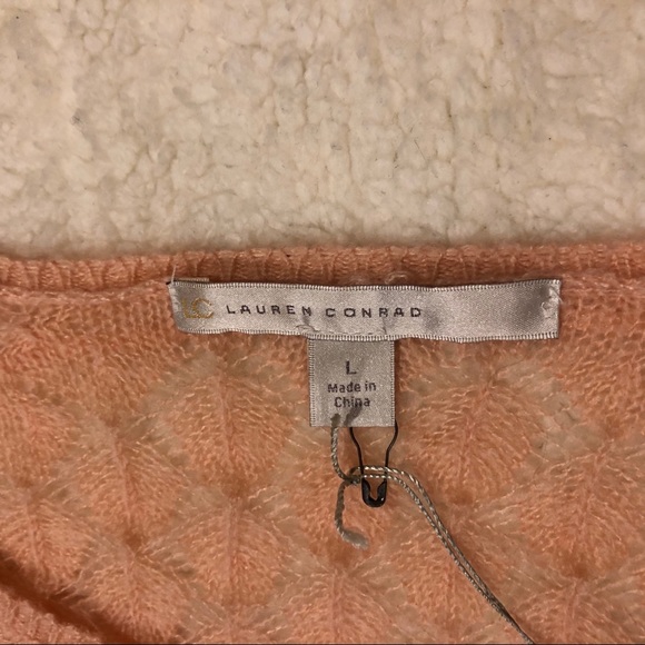 Salmon Knit Sweater - Picture 5 of 5